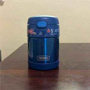 Thermos 10 oz. Funtainer Vacuum Insulated Stainless Steel Food Jar W/Spoon, Navy